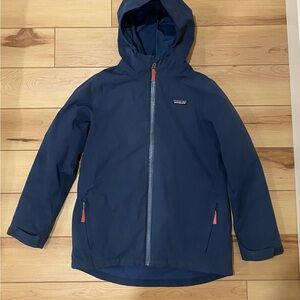 Patagonia Kids Dark Blue Raincoat